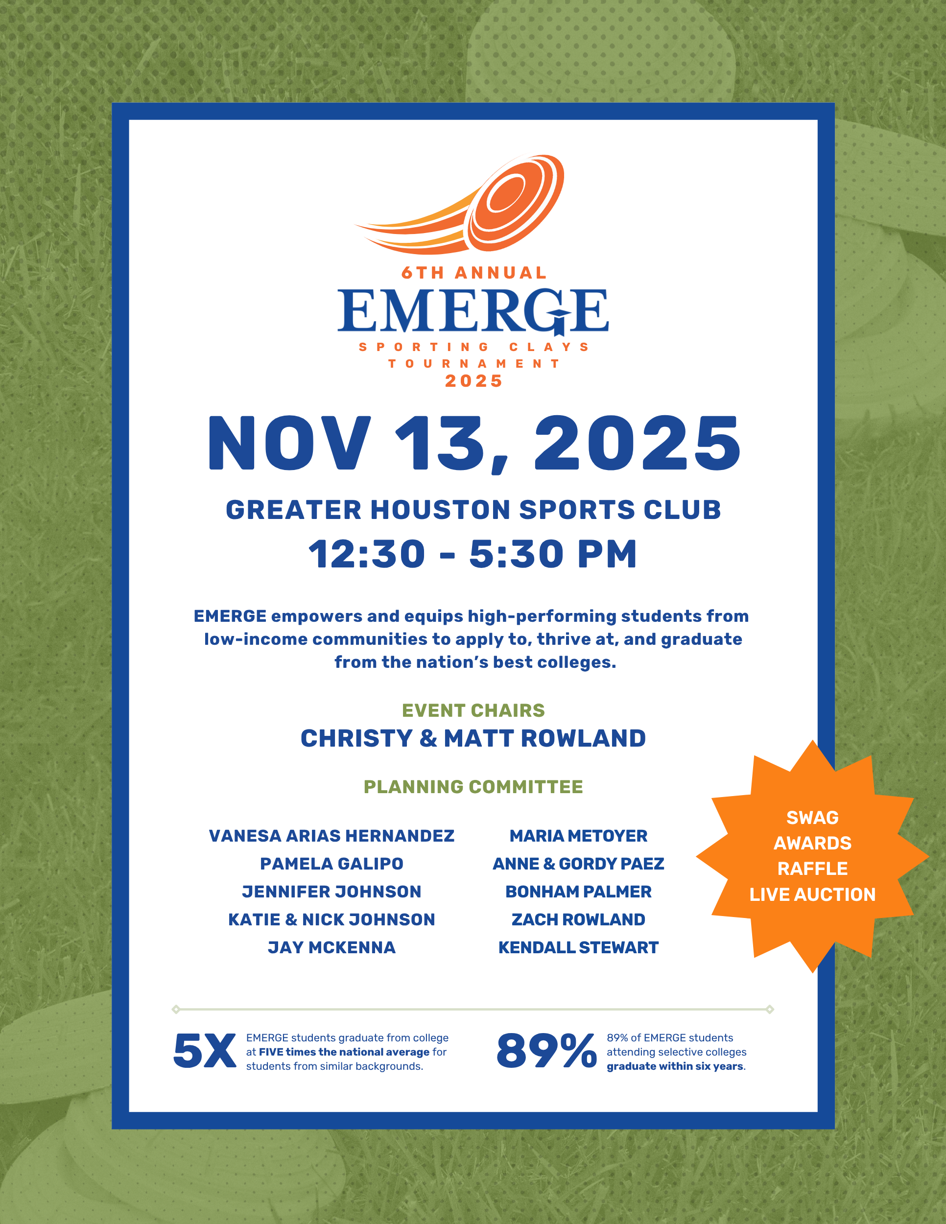 2025 Sporting Clays Tournament