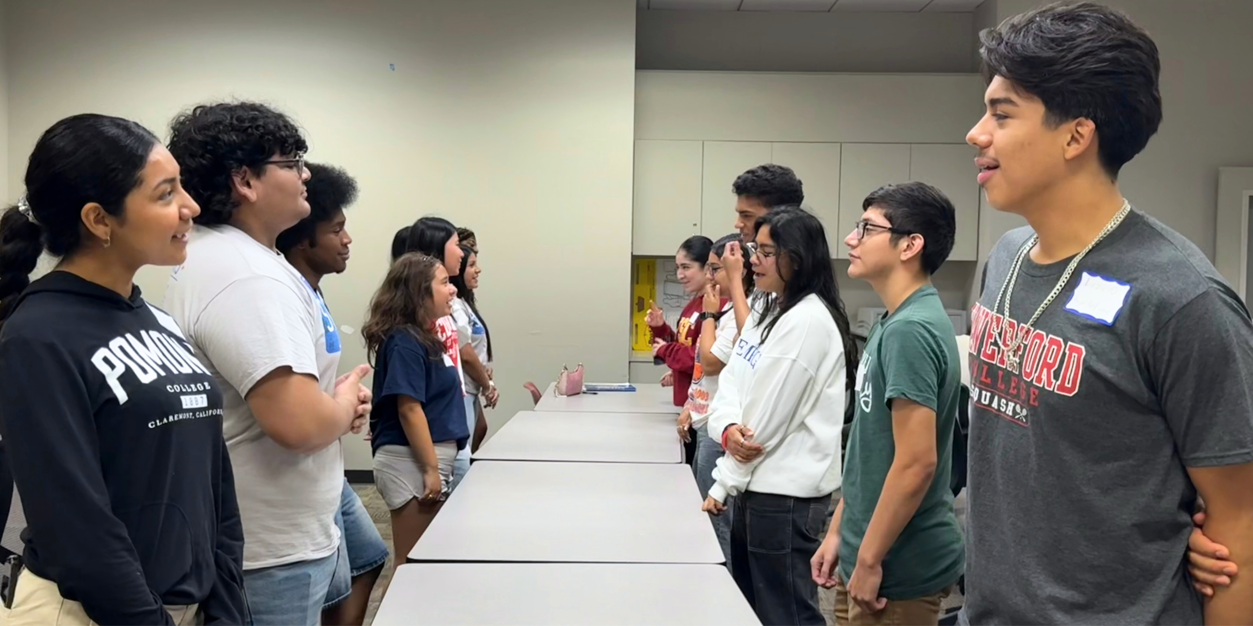2025 Summer Bridge Day Students Networking 2025 Summer Bridge Day Students Networking