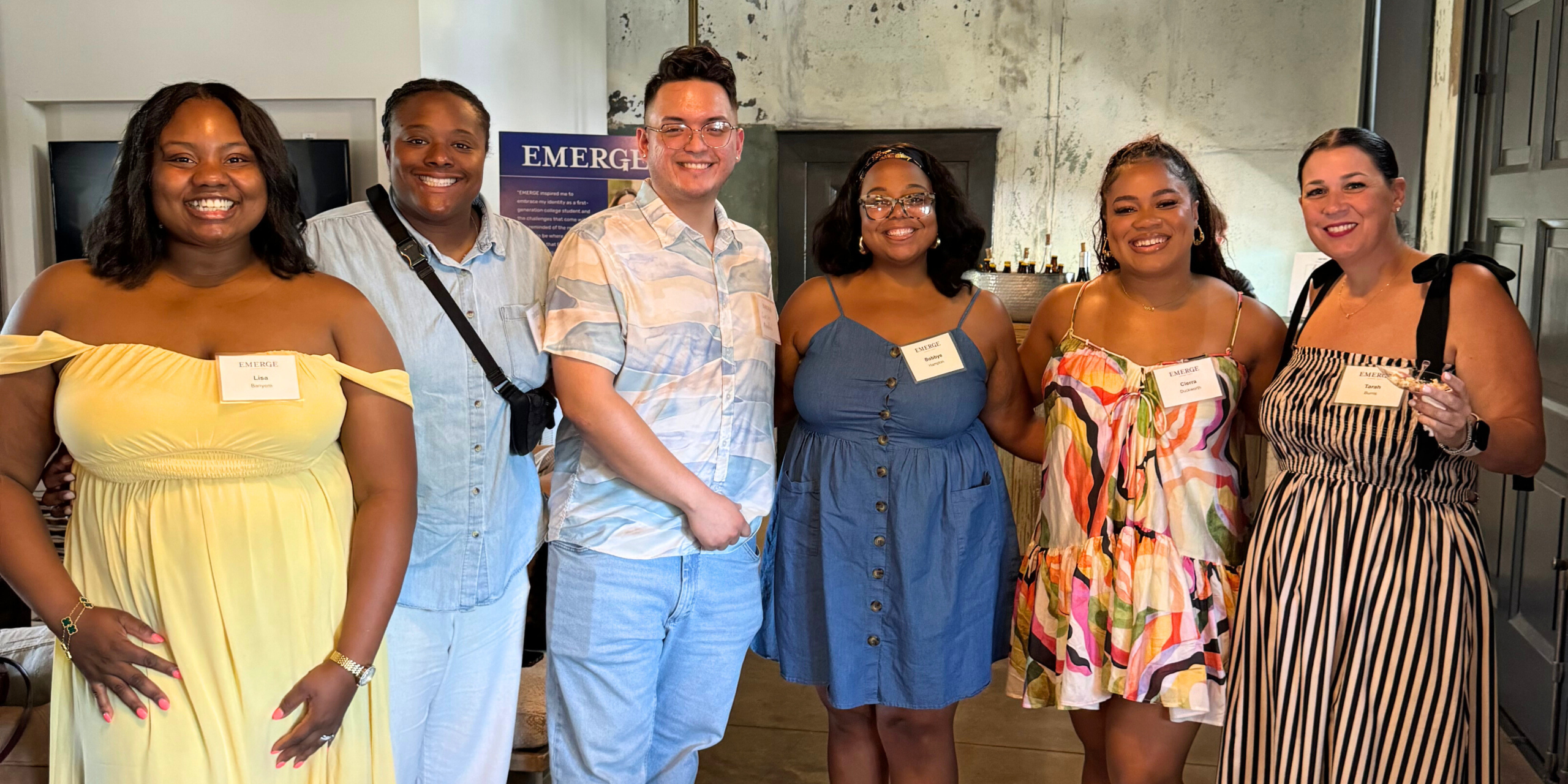 2025 Summer Spark Alumni Mixer Emerge Staff