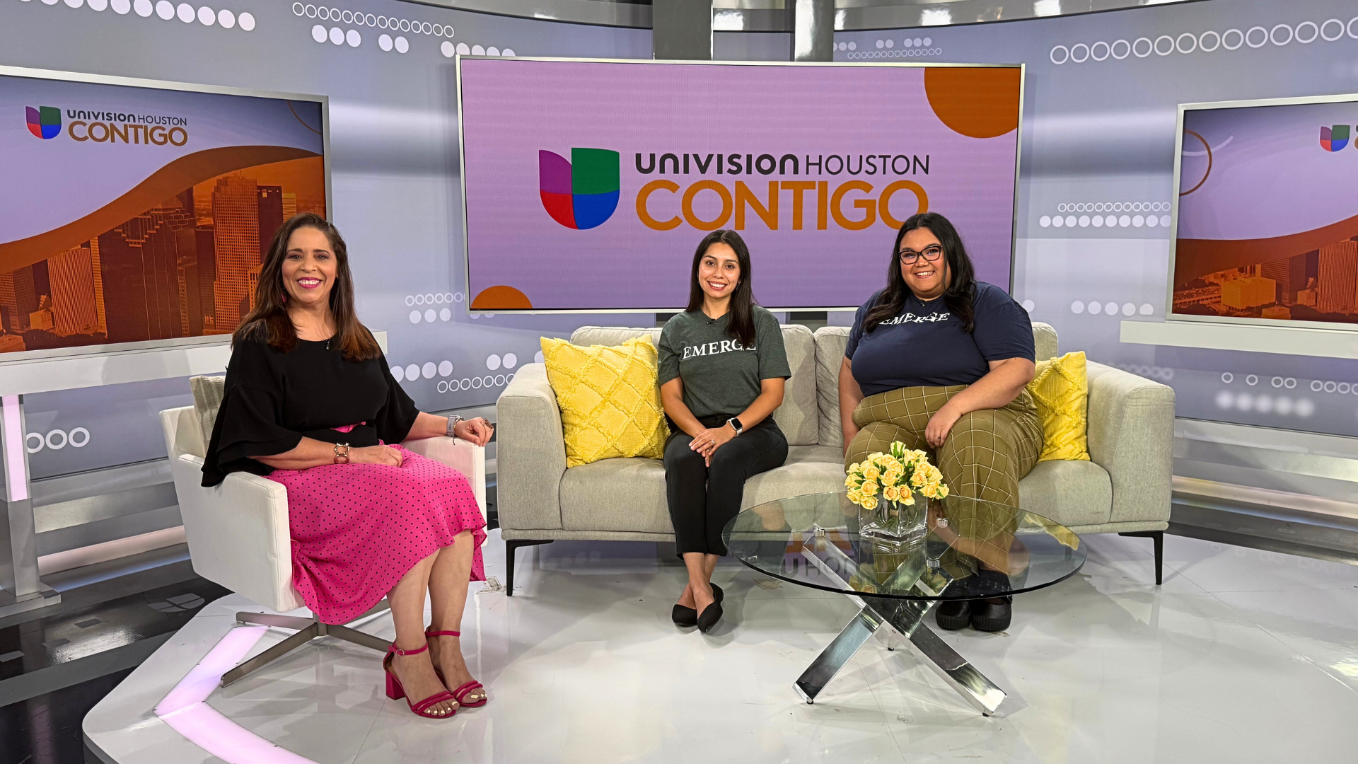 EMERGE Featured on Univision Houston’s Community Affairs Shows