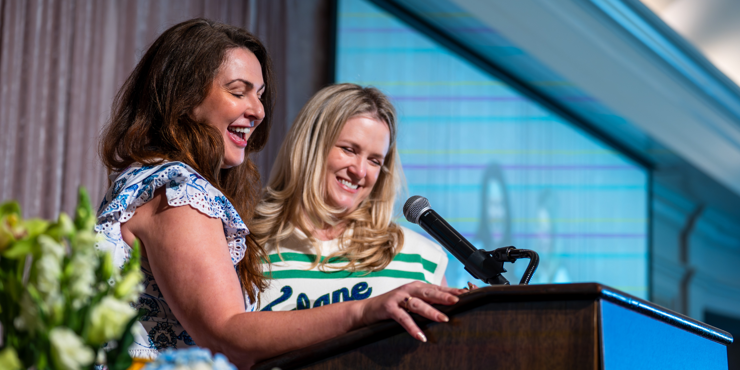 2026 Luncheon Co Chairs At The Podium